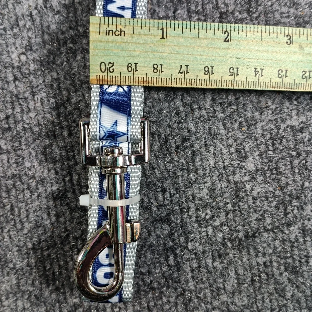 Dallas Cowboys Dog Leash Lot‎ of 11 One Size 5 Feet Official NFL Pet Gear